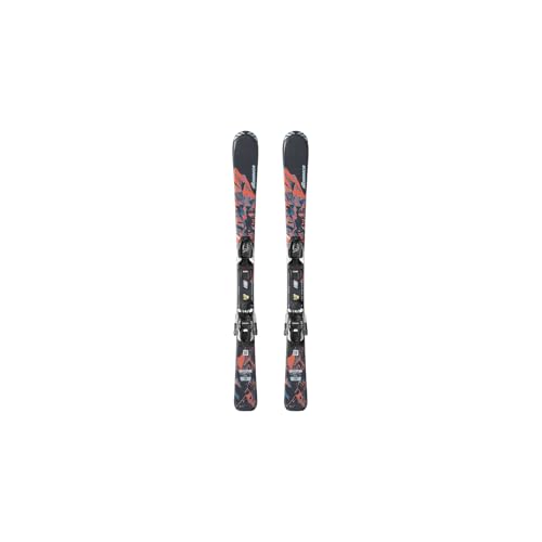 nordica Ski-Set Team Am Fdt (100 – 140) + Bindung Jr 4,5 Fdt Schwarz Jungen – Größe 110 – Schwarz von nordica