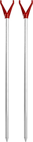 2-er Set Rutenhalter Rutenständer V-Auflage mit Schnurlaufkerbe - 75 cm - Aluminium Rostbeständig Langlebig - 2 Stück Angel- Kescherhalter Universell Einsetzbar Farbe Rot Größe 110 cm - 2 Stück 2-er Set Rutenhalter Rutenständer V-Auflage mit Schnurlaufkerbe - 75 cm - Aluminium Rostbeständig Langlebig - 2 Stück Angel- Kescherhalter Universell Einsetzbar Farbe Rot Größe 110 cm - 2 Stück von normani