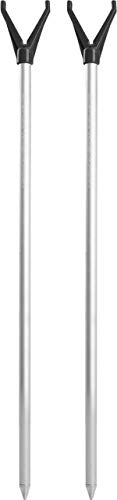 2-er Set Rutenhalter Rutenständer V-Auflage mit Schnurlaufkerbe - 75 cm - Aluminium Rostbeständig Langlebig - 2 Stück Angel- Kescherhalter Universell Einsetzbar Farbe Schwarz Größe 110 cm - 2 Stück 2-er Set Rutenhalter Rutenständer V-Auflage mit Schnurlaufkerbe - 75 cm - Aluminium Rostbeständig Langlebig - 2 Stück Angel- Kescherhalter Universell Einsetzbar Farbe Schwarz Größe 110 cm - 2 Stück von normani