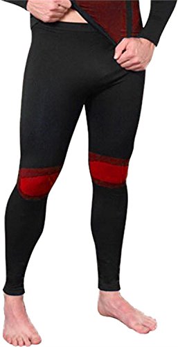 Funktionsunterwäsche für Sie und Ihn Hose lang Farbe Schwarz/rot Größe L/XL Funktionsunterwäsche für Sie und Ihn Hose lang Farbe Schwarz/rot Größe L/XL von normani