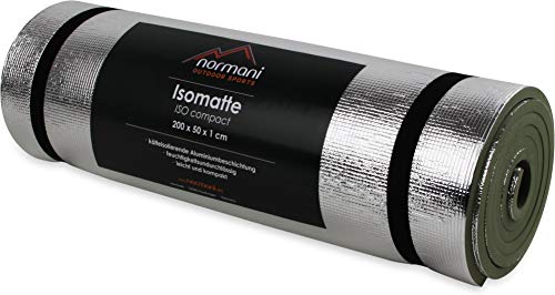 Isomatte Compact Aluminium Thermo Matte Isoliermatte Camping Outdoor leicht Farbe Olive Isomatte Compact Aluminium Thermo Matte Isoliermatte Camping Outdoor leicht Farbe Olive von normani