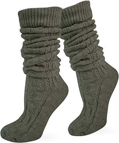 Leinen Socken Kniebundstrumpf Trachtensocken Farbe Loden lang Größe 47-50 Leinen Socken Kniebundstrumpf Trachtensocken Farbe Loden lang Größe 47-50 von normani