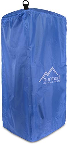 normani Regenhülle für Taschen Schlafsäcke oder Seesack Classic Sea von 60 bis 140 Liter - wasserdicht Farbe Blau Größe 100 Liter von normani