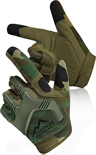 Tactical Paintballhandschuhe Army Gloves Specialist Farbe Wood-Land Größe XXL von normani