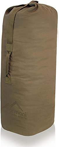 normani U.S. Seesack 100 Liter mit Metallverschluss Classic Sea II Farbe Beige normani U.S. Seesack 100 Liter mit Metallverschluss Classic Sea II Farbe Beige von normani