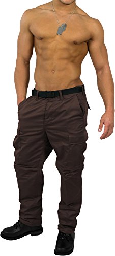 normani US Rangerhose Freizeithose Rangerhose BDU Style Farbe Braun Größe M von normani