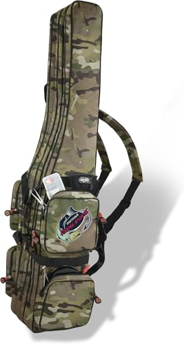Wasserabweisende Angeltasche Rutentasche Angelrucksack Rod Case Fishing Bag Angelrutentasche -wählbar 3 oder 4 Rutenfächern - 125 cm bis 190 cm Farbe Tactical Camo 3 Innenfächer Größe 170 cm Wasserabweisende Angeltasche Rutentasche Angelrucksack Rod Case Fishing Bag Angelrutentasche -wählbar 3 oder 4 Rutenfächern - 125 cm bis 190 cm Farbe Tactical Camo 3 Innenfächer Größe 170 cm von normani