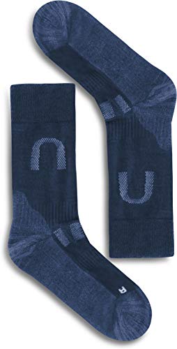 normani 1 Paar Merino Socken für Damen und Herren - Merinosocken - Wollsocken - Wandersocken - Outdoor - Hiking - Sportsocken Farbe Blau Größe 35/38 normani 1 Paar Merino Socken für Damen und Herren - Merinosocken - Wollsocken - Wandersocken - Outdoor - Hiking - Sportsocken Farbe Blau Größe 35/38 von normani
