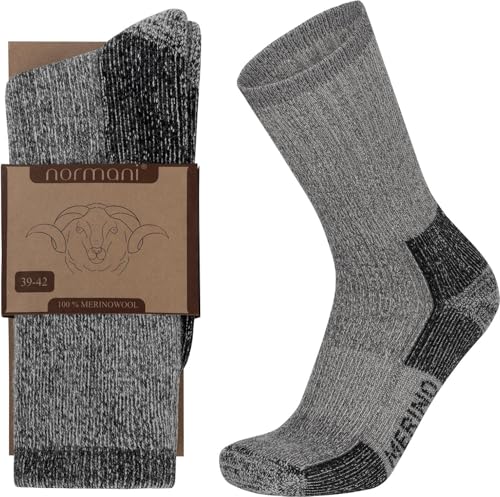 normani 100% Merino Wandersocken Trekkingsocken für Herren & Damen Outdoor Sportsocken Größe 35-38 normani 100% Merino Wandersocken Trekkingsocken für Herren & Damen Outdoor Sportsocken Größe 35-38 von normani
