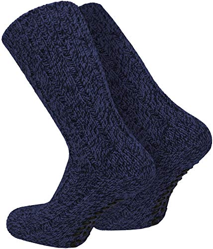 normani 2 Paar Antirutsch Norweger Socken mit ABS Sohle Farbe Navy Größe 47/50 normani 2 Paar Antirutsch Norweger Socken mit ABS Sohle Farbe Navy Größe 47/50 von normani