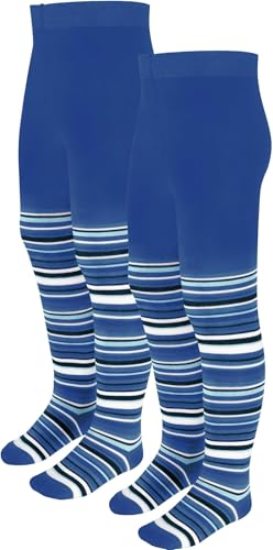 normani 2 Paar Kinder Ringel Thermo Strumpfhose für Jungen und Mädchen Farbe Royal Größe 122/128 normani 2 Paar Kinder Ringel Thermo Strumpfhose für Jungen und Mädchen Farbe Royal Größe 122/128 von normani