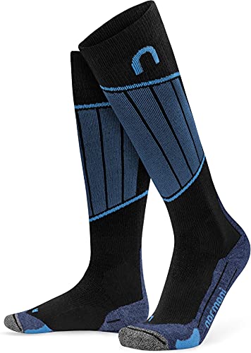 normani 2 Paar Merino Kompressionskniestrümpfe fürs Motorrad Fahren in Größe 35-38 bis 47-50 Farbe Blau Größe 39-42 normani 2 Paar Merino Kompressionskniestrümpfe fürs Motorrad Fahren in Größe 35-38 bis 47-50 Farbe Blau Größe 39-42 von normani