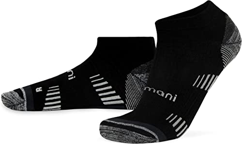 normani 2 Paar Merino Trekking Sneaker-Socken Wandersocken mit Frotteesohle Farbe Schwarz Größe 35-38 normani 2 Paar Merino Trekking Sneaker-Socken Wandersocken mit Frotteesohle Farbe Schwarz Größe 35-38 von normani