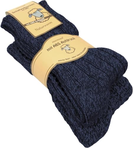 normani 2 Paar Schafwollsocken mit ABS Haussocken mit Schafwolle Farbe Marine Größe 43-46 normani 2 Paar Schafwollsocken mit ABS Haussocken mit Schafwolle Farbe Marine Größe 43-46 von normani