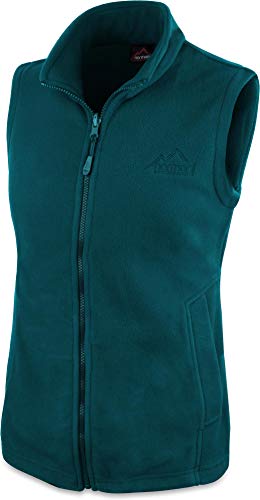 normani 280g Fleeceweste für Damen - Winddicht, leicht, warm, elegant Farbe Petrol Größe 3XL normani 280g Fleeceweste für Damen - Winddicht, leicht, warm, elegant Farbe Petrol Größe 3XL von normani