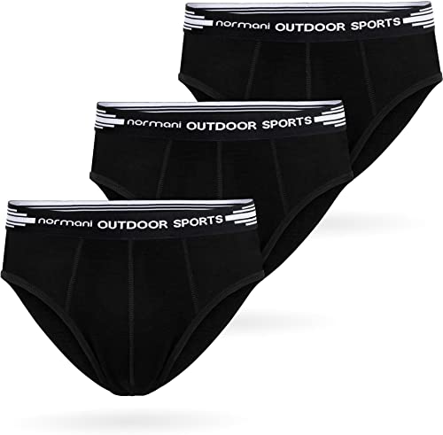 normani 3er Pack Premium Merino Boxershorts Slipper Unterhose - 100% Merinowolle - Funktionsunterwäsche Underwear Retroshorts Farbe Schwarz Größe XL normani 3er Pack Premium Merino Boxershorts Slipper Unterhose - 100% Merinowolle - Funktionsunterwäsche Underwear Retroshorts Farbe Schwarz Größe XL von normani