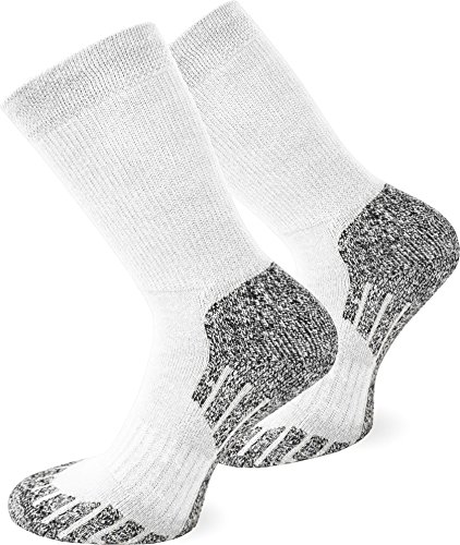 normani 4 Paar Trekkingsocken/Wandersocken mit Frotteesohle f. Herren und Damen von normani