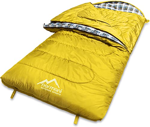 normani 4-in-1-Funktion Extrem Outdoor Schlafsack 'Antarctica' aus Nylon Rip-Stop mit 500 + 250 g/m² Hollow Fiber Füllung 220 x 90 cm Farbe Gelb Größe Links normani 4-in-1-Funktion Extrem Outdoor Schlafsack 'Antarctica' aus Nylon Rip-Stop mit 500 + 250 g/m² Hollow Fiber Füllung 220 x 90 cm Farbe Gelb Größe Links von normani
