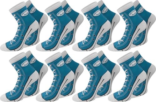 normani 6 Paar Socken im Schuh-Design mit vielen originalgetreuen Details Farbe Dunkelblau Größe 39/42 normani 6 Paar Socken im Schuh-Design mit vielen originalgetreuen Details Farbe Dunkelblau Größe 39/42 von normani