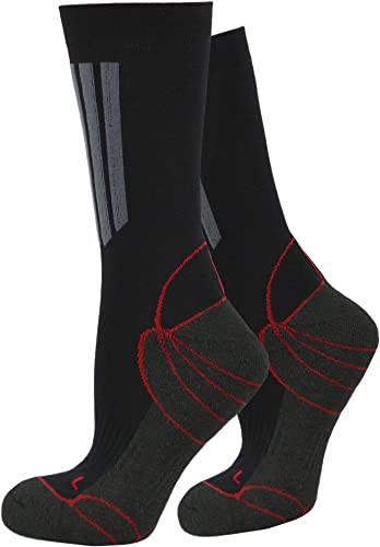 normani 6 Paar Socken mit X-Static und Coolmax, Wellness oder Sport, Bester Farbe X-Static-Allround Größe 39/42 von normani