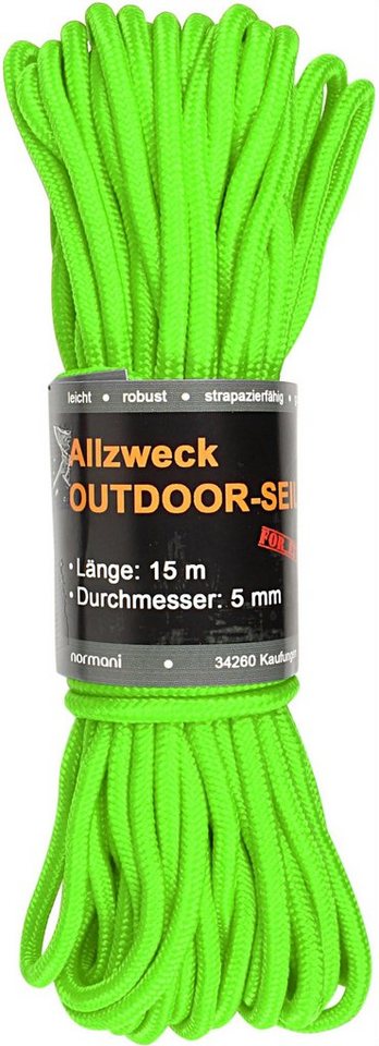 normani Allzweck-Outdoor-Seil 5 mm x 15 m Chetwynd Seil normani Allzweck-Outdoor-Seil 5 mm x 15 m Chetwynd Seil von normani