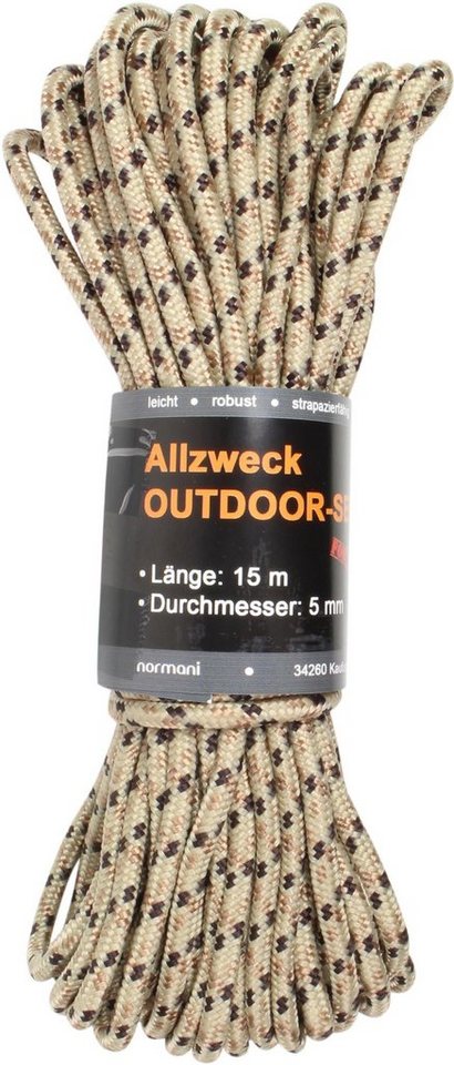 normani Allzweck-Outdoor-Seil 5 mm x 15 m Chetwynd Seil normani Allzweck-Outdoor-Seil 5 mm x 15 m Chetwynd Seil von normani
