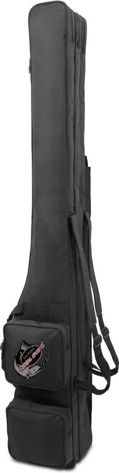 normani Angelrutentasche Rutentasche 1,90 m RodBox Triple, Rutenfutteral Rutenrucksack mit 3 Taschen für 6 Ruten und Kescherfach normani Angelrutentasche Rutentasche 1,90 m RodBox Triple, Rutenfutteral Rutenrucksack mit 3 Taschen für 6 Ruten und Kescherfach von normani