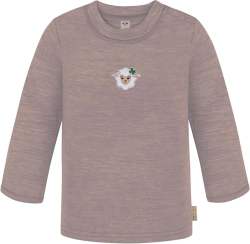 normani Baby Merino Pullover Winter Langarm-Shirt Warmer Wollpullover Sweatshirt Jumper Strickpullover mit Knopf für Junge und Mädchen Farbe Rosa Größe 74/80 normani Baby Merino Pullover Winter Langarm-Shirt Warmer Wollpullover Sweatshirt Jumper Strickpullover mit Knopf für Junge und Mädchen Farbe Rosa Größe 74/80 von normani