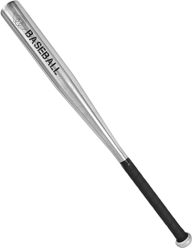 normani Baseballschläger aus Holz oder Aluminium mit rutschfestem Griff Farbe Aluminium Größe 40 normani Baseballschläger aus Holz oder Aluminium mit rutschfestem Griff Farbe Aluminium Größe 40 von normani