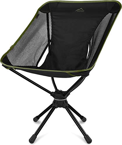 normani Campingstuhl Drehstuhl 360-Grad-Drehung Faltstuhl mit Drehgelenk und Netzfutter Anglerstuhl Belastbarkeit 120 Kg/Gewicht: 1116 g Farbe Olive normani Campingstuhl Drehstuhl 360-Grad-Drehung Faltstuhl mit Drehgelenk und Netzfutter Anglerstuhl Belastbarkeit 120 Kg/Gewicht: 1116 g Farbe Olive von normani