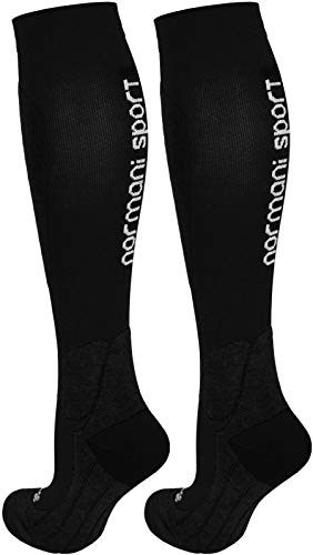 normani Coolmax Sport Kompressionsstrümpfe mit Frotteesohle und anatomisch angeordneten Polsterzonen Farbe Sport/Schwarz Größe 39-42 normani Coolmax Sport Kompressionsstrümpfe mit Frotteesohle und anatomisch angeordneten Polsterzonen Farbe Sport/Schwarz Größe 39-42 von normani