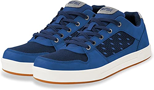 normani Cotton Canvas Herren Sneaker Halbschuhe mit Schnürsenkel Farbe Navy Größe 48 von normani