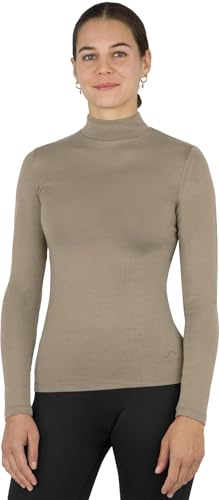 normani Damen Merino Pullover mit Stehkragen Rollkragenpullover aus Merinowolle - Winter Feinstrickpullover Wollpullover Langarmpullover mit Kragen - 100% Bio-Merinowolle Farbe Beige Größe XL normani Damen Merino Pullover mit Stehkragen Rollkragenpullover aus Merinowolle - Winter Feinstrickpullover Wollpullover Langarmpullover mit Kragen - 100% Bio-Merinowolle Farbe Beige Größe XL von normani