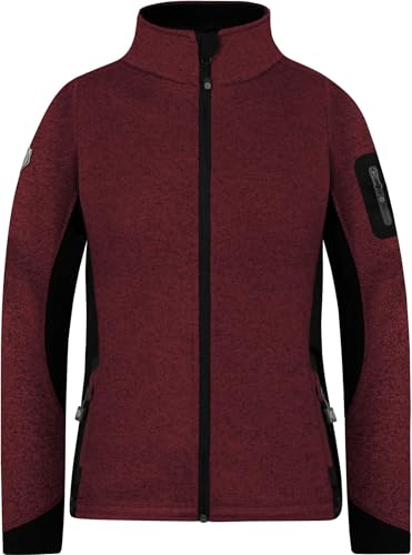 normani Damen Outdoor Strickjacke Fleecejacke Strick-Fleecejacke Sweatjacke Cardigan Langärmlig Full Zip mit Stehkragen und Seitentaschen Farbe Rot Größe XL normani Damen Outdoor Strickjacke Fleecejacke Strick-Fleecejacke Sweatjacke Cardigan Langärmlig Full Zip mit Stehkragen und Seitentaschen Farbe Rot Größe XL von normani