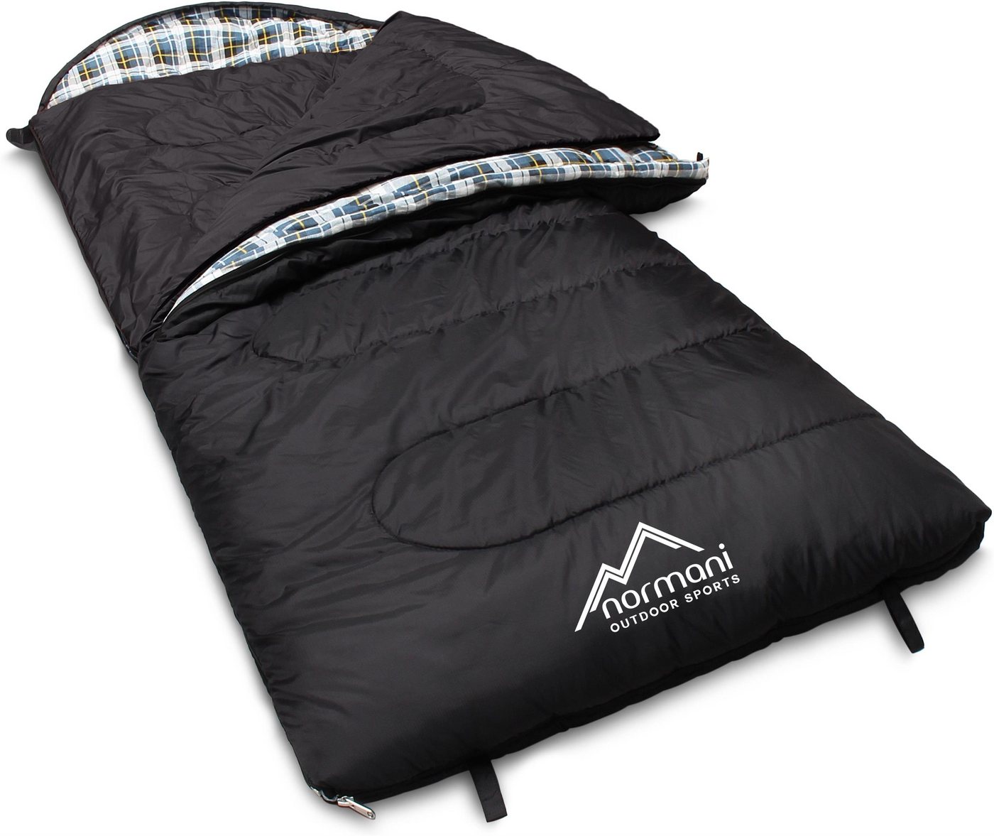 normani Deckenschlafsack Outdoor-Schlafsack Extrem 4-In-1 Antarctica, bis -40°C 500 + 250 g/m² Füllung normani Deckenschlafsack Outdoor-Schlafsack Extrem 4-In-1 Antarctica, bis -40°C 500 + 250 g/m² Füllung von normani
