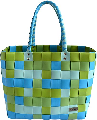 normani Einkaufstasche geflochten mit Henkeln - Tragetasche extra robust Farbe Classic/Spring normani Einkaufstasche geflochten mit Henkeln - Tragetasche extra robust Farbe Classic/Spring von normani