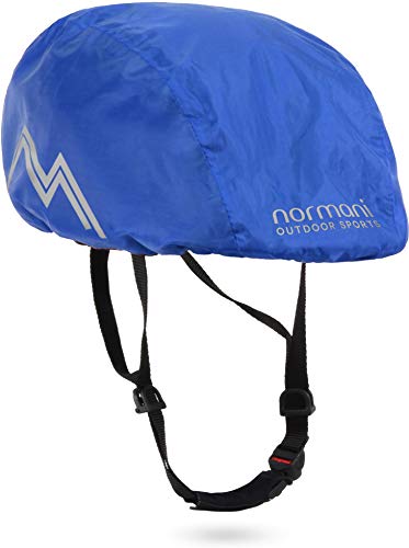 normani Fahrradhelm Regenüberzug mit reflektierenden Elementen, verstellbar und wasserdicht Farbe Blau normani Fahrradhelm Regenüberzug mit reflektierenden Elementen, verstellbar und wasserdicht Farbe Blau von normani