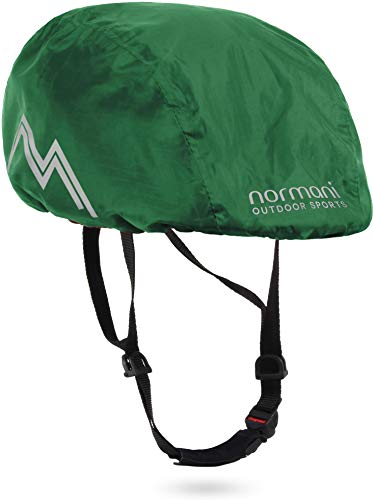 normani Fahrradhelm Regenüberzug mit reflektierenden Elementen, verstellbar und wasserdicht Farbe Olive normani Fahrradhelm Regenüberzug mit reflektierenden Elementen, verstellbar und wasserdicht Farbe Olive von normani