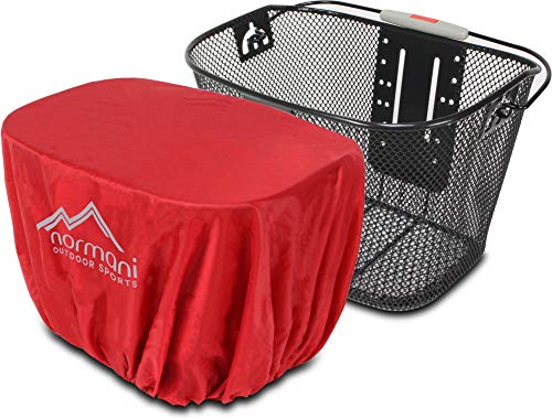 normani Fahrradkorb Regenhülle, wasserdichte Universalabdeckung XXL Farbe Rot normani Fahrradkorb Regenhülle, wasserdichte Universalabdeckung XXL Farbe Rot von normani