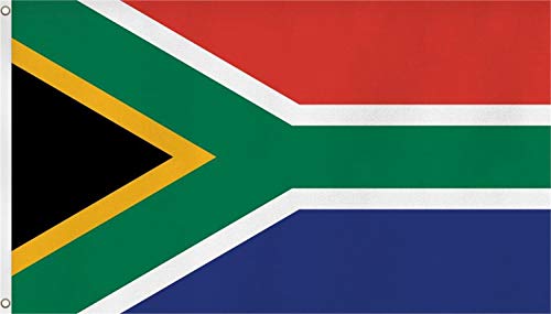 normani Flagge - Fahne - Hissfahne mit Zwei Metallösen zur Befestigung und zum Hissen - Größe 90 x 150 cm wetterfest Farbe Südafrika normani Flagge - Fahne - Hissfahne mit Zwei Metallösen zur Befestigung und zum Hissen - Größe 90 x 150 cm wetterfest Farbe Südafrika von normani