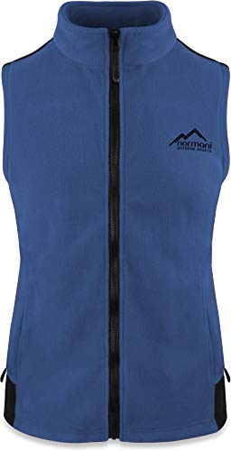normani Fleece Weste für Damen mit Reißverschlusstaschen, Stehkragen, ZIP-T3K System Farbe Navy Größe 3XL normani Fleece Weste für Damen mit Reißverschlusstaschen, Stehkragen, ZIP-T3K System Farbe Navy Größe 3XL von normani