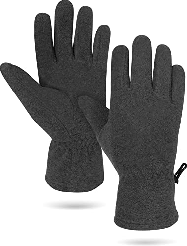 normani Fleece Winter Handschuhe mit Thinsulatefütterung Farbe Anthrazit Größe L von normani