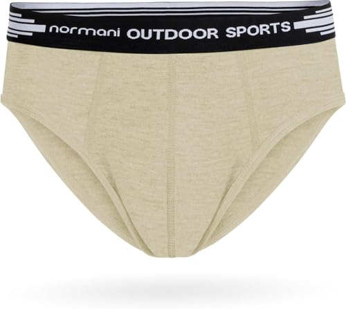 normani Herren Merino Slip Unterwäsche Unterhose aus 100% Merinowolle - atmungsaktiver Woll Slipper Sportslips Wanderslips Farbe Wollweiß Größe M normani Herren Merino Slip Unterwäsche Unterhose aus 100% Merinowolle - atmungsaktiver Woll Slipper Sportslips Wanderslips Farbe Wollweiß Größe M von normani
