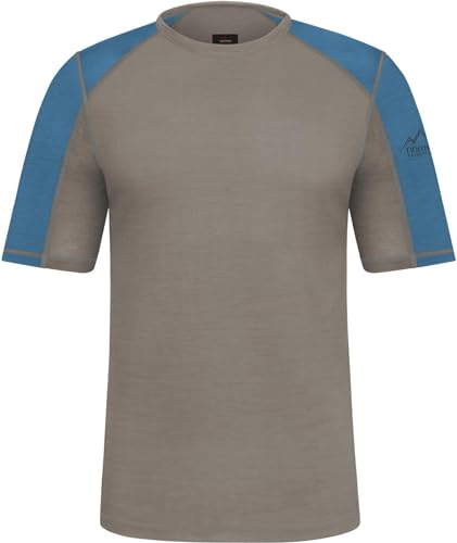 normani Herren Merino Sommer T-Shirt Halbarmshirt Outdoor Short Sleeve Kurzarm Oberteil Funktionsoberteil Baselayer 100% RWS Merinowolle - Mulesing Frei Farbe Khaki Größe M normani Herren Merino Sommer T-Shirt Halbarmshirt Outdoor Short Sleeve Kurzarm Oberteil Funktionsoberteil Baselayer 100% RWS Merinowolle - Mulesing Frei Farbe Khaki Größe M von normani