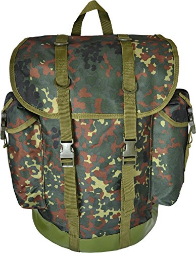 normani Jagd Rucksack/Feldtasche, Farbe: schwarz Farbe Flecktarn von normani