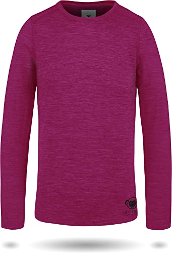 normani Kinder Merino Langarm Shirt Ski-Unterhemd Thermounterwäsche Funktionsshirt aus 100% Bio-Merinowolle für Junge und Mädchen Farbe Fuchsia Größe 170-176 normani Kinder Merino Langarm Shirt Ski-Unterhemd Thermounterwäsche Funktionsshirt aus 100% Bio-Merinowolle für Junge und Mädchen Farbe Fuchsia Größe 170-176 von normani
