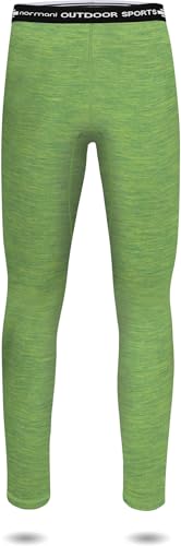 normani Kinder Merino Unterhose Kinderhose Skihose Thermounterhose Funktionshose Thermounterwäsche Baselayer aus 100% Bio-Merinowolle für Junge und Mädchen Farbe Grün Größe 158-164 normani Kinder Merino Unterhose Kinderhose Skihose Thermounterhose Funktionshose Thermounterwäsche Baselayer aus 100% Bio-Merinowolle für Junge und Mädchen Farbe Grün Größe 158-164 von normani