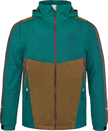 normani Kinder Regenjacke - wasserdichte Winterjacke mit Fleecefutter und 3M Reflektoren - Softshelljacke Thermojacke für Junge und Mädchen - Wassersäule: 6000 mm Farbe Petrol Größe 170-176 normani Kinder Regenjacke - wasserdichte Winterjacke mit Fleecefutter und 3M Reflektoren - Softshelljacke Thermojacke für Junge und Mädchen - Wassersäule: 6000 mm Farbe Petrol Größe 170-176 von normani