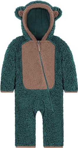 normani Kinder Teddy Overall Unisex Jumpsuit Strampler Fleece Winteranzug mit Kapuze für Junge und Mädchen Farbe Petrol Größe 12-18 Monate normani Kinder Teddy Overall Unisex Jumpsuit Strampler Fleece Winteranzug mit Kapuze für Junge und Mädchen Farbe Petrol Größe 12-18 Monate von normani