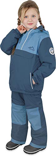 normani Kinder Winteranzug Zwei-Teilig für Jungen und Mädchen Winterjacke mit Kapuze und Winter-Ski Hose - idealer Schneeanzug Farbe Navy Größe 170-176 normani Kinder Winteranzug Zwei-Teilig für Jungen und Mädchen Winterjacke mit Kapuze und Winter-Ski Hose - idealer Schneeanzug Farbe Navy Größe 170-176 von normani